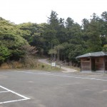 権現山森林公園の駐車場（対馬・西泊）の画像