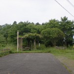 六郎次山山頂展望台の駐車場の画像