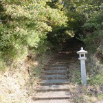 宇曽嶽神社参道入口の画像