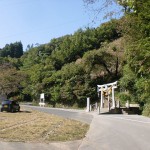 尺間神社第一駐車場（尺間神社100段まわり登山口）の画像