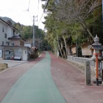 飯盛山登山道入口の画像