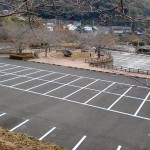 仁比山公園の駐車場の画像