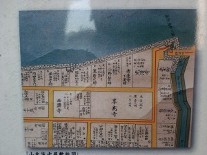小倉城下の門司口橋周辺の古地図の画像
