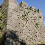 岡城の石垣の画像