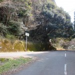 鬼ノ鼻山と聖岳への分岐地点のＴ字路の画像