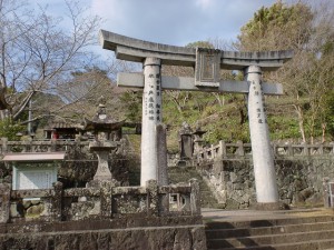 鳥越の八天神社（唐泉山登山口）の画像