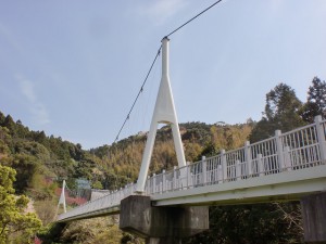 ゆらりんこ橋（二丈渓谷遊歩道入口）の画像