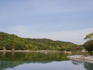 大池オートキャンプ場（海側から）の画像