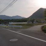 県道129号線沿いにある那智山への入口