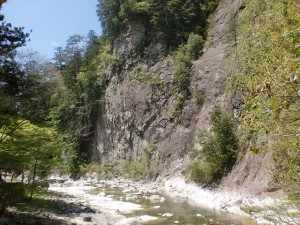 面河渓谷の画像