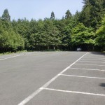 稲荷山公園（神南山登山口）の駐車場
