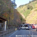都民の森バス停（西東京バス）