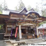 宝登山神社の本殿（長瀞町）