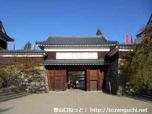 上田城の大手門