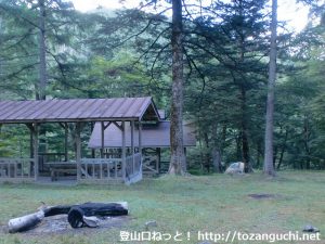 鳥ヶ池キャンプ場（長野県大鹿村）