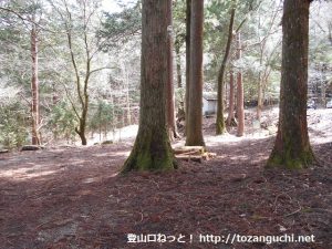 檜峯神社のキャンプ場