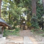 村檜神社の参道