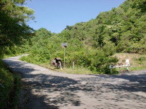 鹿嵐山第二登山口入口の画像