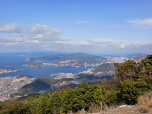 八郎岳山頂からの眺望の画像