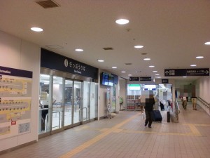 名鉄バスセンターの切符うりば前の画像