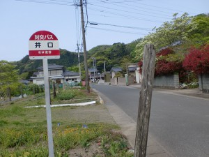 井口バス停（対馬・井口地区）の画像