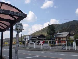 厳木駅前停留所（昭和バス）の画像