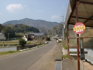小川入口バス停（祐徳バス）の画像