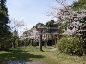 真名子の加茂神社（二丈渓谷遊歩道出口）の画像