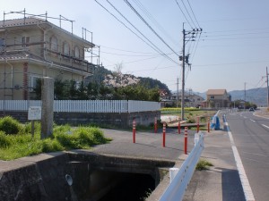鏡山登山道入口（西展望台コース）の画像