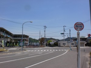 朝倉支所前バス停（せとうちバス・浅地口線）の画像