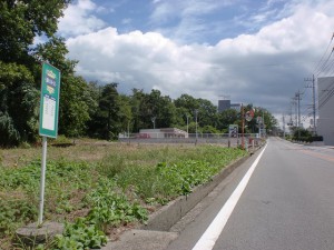 韮崎インター入口バス停