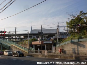 南海電鉄のみさき公園駅（東口）