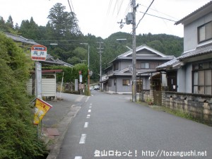 高井バス停（奈良交通）