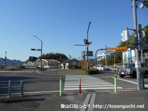 犬山遊園駅北側の横断歩道