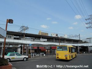 名鉄の高蔵寺駅