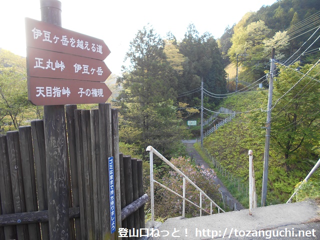 伊豆ヶ岳 正丸峠の登山口に正丸駅から歩いてアクセスする方法 登山口ねっと